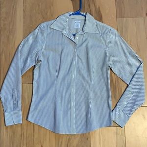 Brooks Brothers Striped Fitted Non-Iron Stretch 6